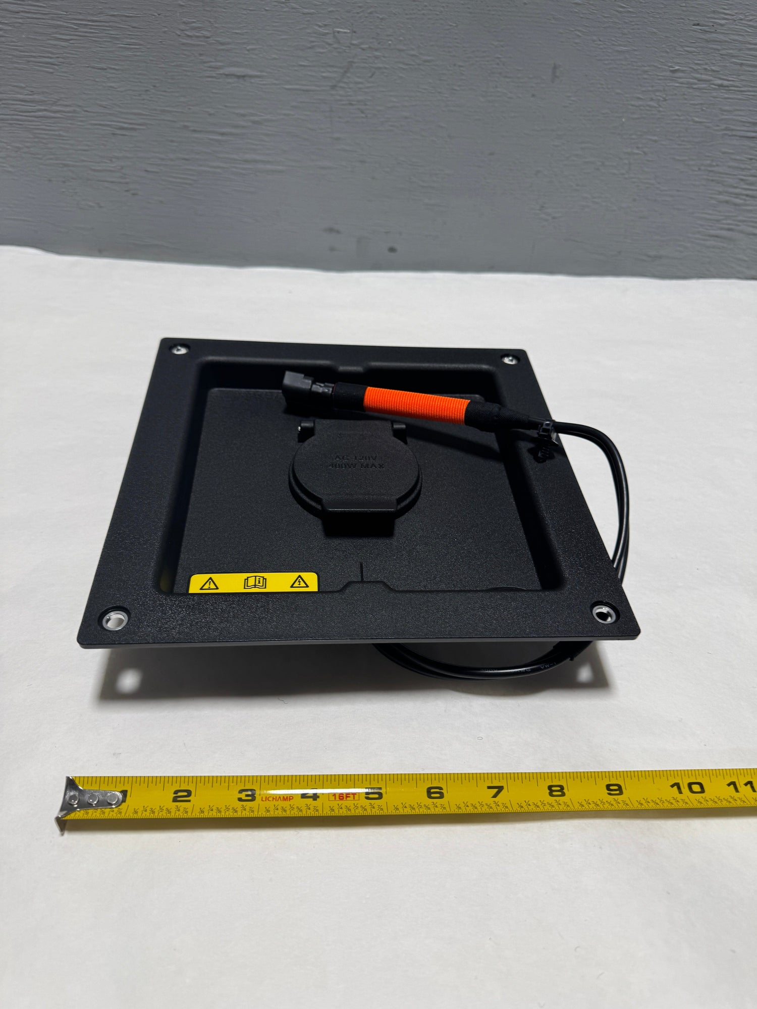 2021-2025 Ford F-150 2 Kllowatt Truck Bed Rear High Voltage Power Socket Panel