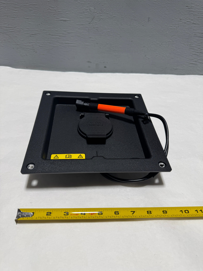 2021-2025 Ford F-150 2 Kllowatt Truck Bed Rear High Voltage Power Socket Panel