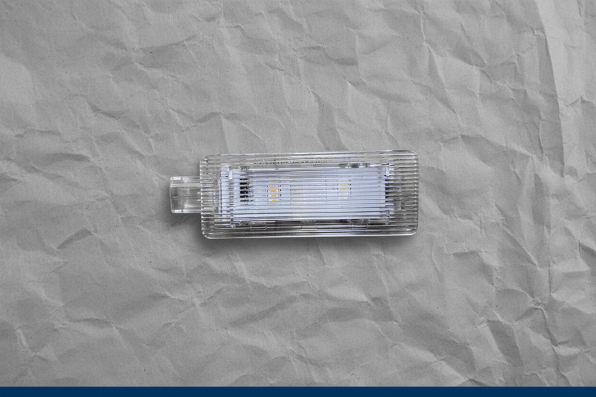 2021-2024 Ford Transit Rear License Plate Light Genuine OEM