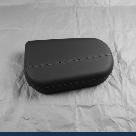 2021-2024 Suburban/Tahoe/Yukon Power Sliding Center Armrest Black Leather OEM