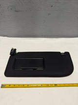 2021-2025 Ford F-150 XL, XLT Regular Cab Driver Black Sun Visor Non Illuminated
