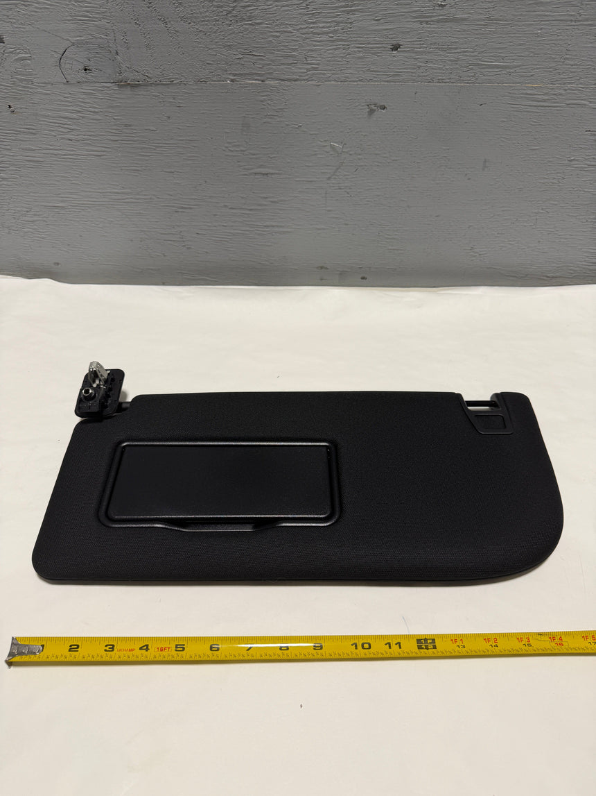 2021-2025 Ford F-150 XL, XLT Regular Cab Driver Black Sun Visor Non Illuminated