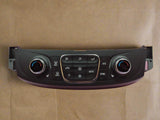 2022-2023 Chevy Traverse Air Conditioning Interface Control With Heated Seats Without vented seat.