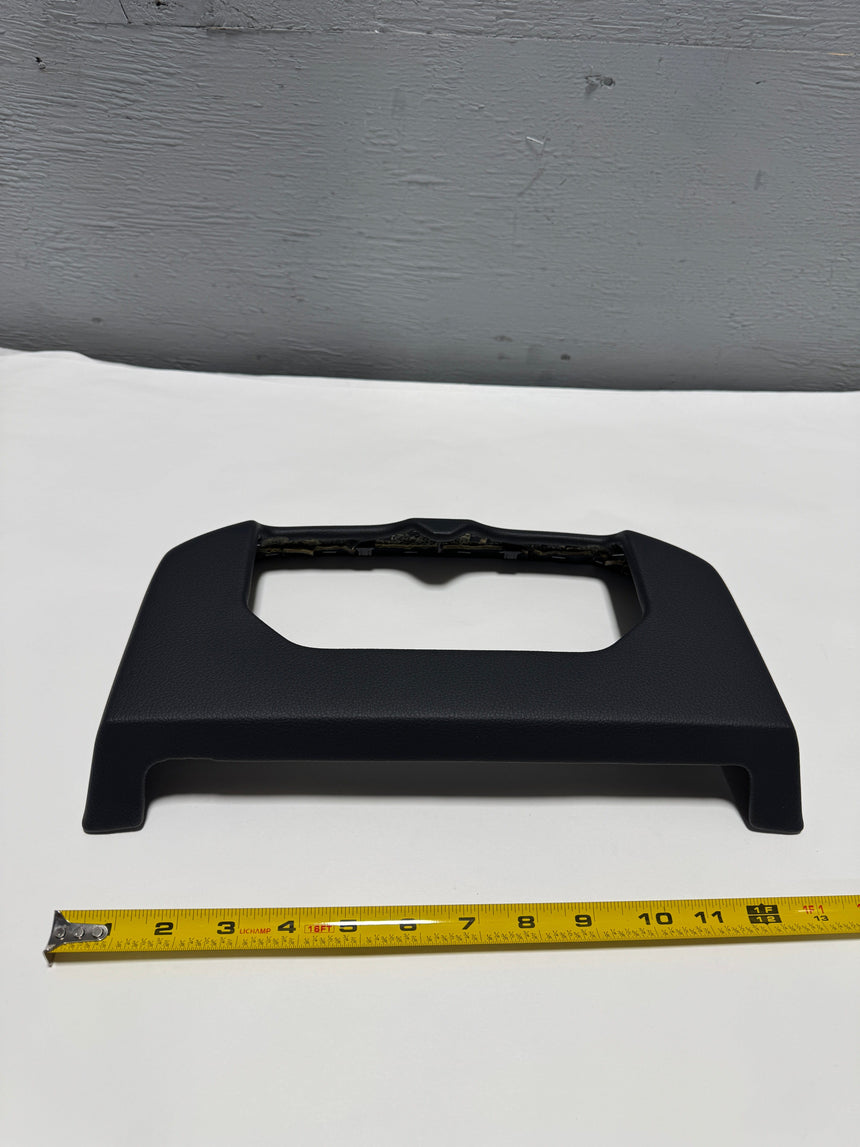 2022-2024 Toyota Tundra Console Rear Cup Holder Top Trim Cover Black Genuine OEM