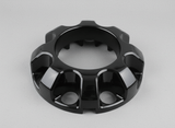 2023-2025 Ford F-250 F-350 Super Duty Gloss Black Front Center Wheel Cover Hub Cap (1) Genuine OEM