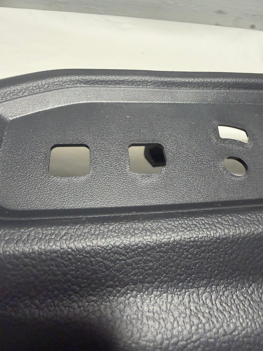 2023-2026 Toyota Tundra Driver Power Seat Side Shield Trim Black - No Lumbar