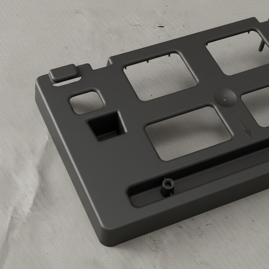 2024-2025 Ranger Raptor OEM Front License Plate Mount Bracke - No Hardware