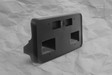 2024-2025 Silverado 2500 3500 Front License Plate Bracket For LED Headlight Equipped Only Not For Bison Package.