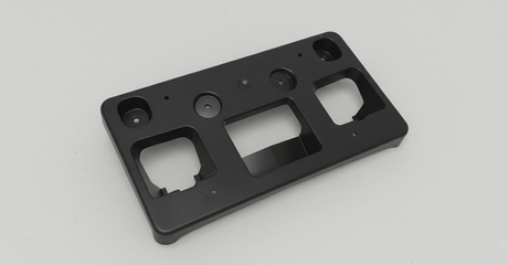 2025-2026 Chevrolet Equinox LR RS Front Black License Plate Bracket OEM