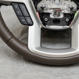 2018-2020 Ford F-150 King Ranch Steering Wheel For Adaptive Cruise Equipped Java / Tan Genuine OEM