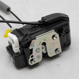 2005-15 Nissan Titan Armada OEM Driver Side Front Door Lock Latch Macro Crop