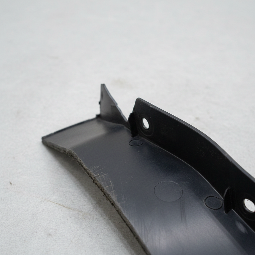2022-2026 Acura MDX Passenger Side Front Fender Air Deflector Strake OEM - Middle Macro Crop