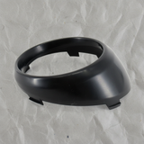 Close-up of Kia OEM Driver Side Fog Light Trim Bezel Gloss Black for 2017-19 Soul