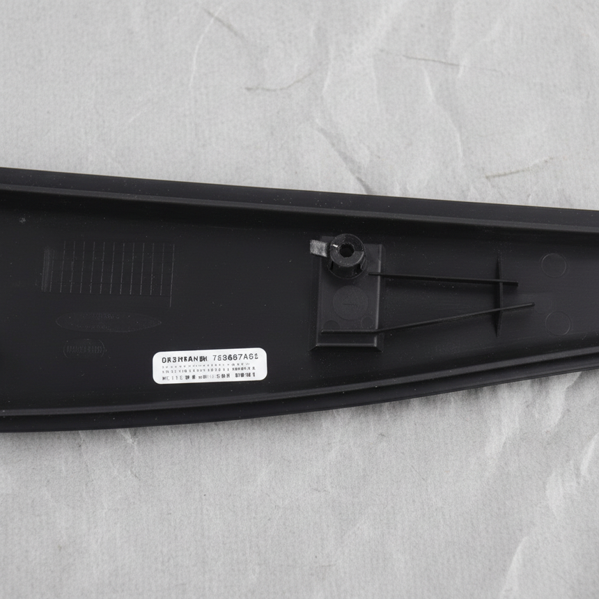 2017-2026 Chrysler Pacifica Voyager Liftgate Hinge Cover Passenger Side OEM - Center Detail 2