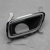 2017-2019 Cadillac XT5 Platinum Passenger Side Exhaust Tip Genuine OEM - Macro Detail