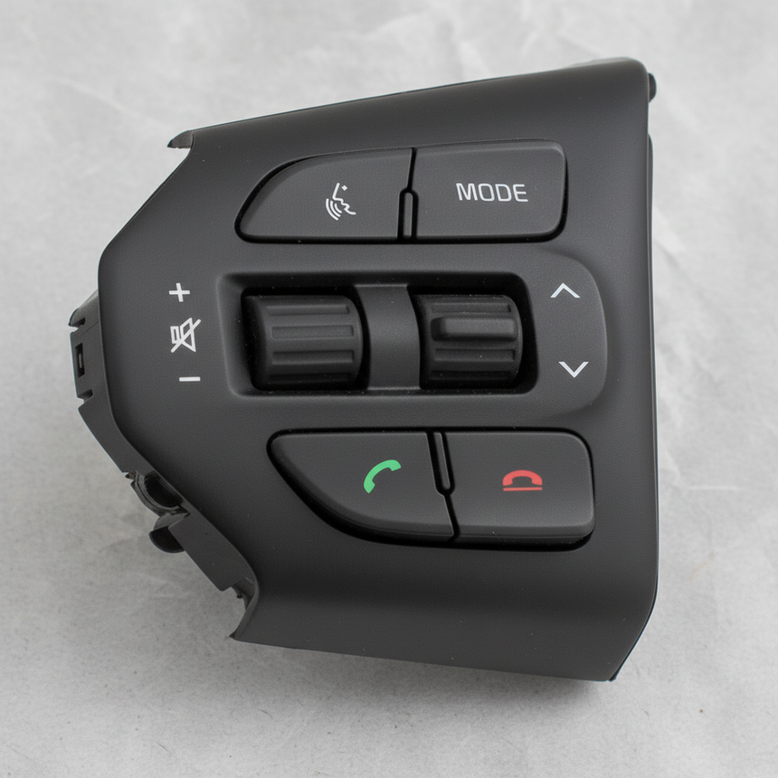 2015-2018 Kia Sedona Steering Wheel Audio Control Switch - Bottom Detail