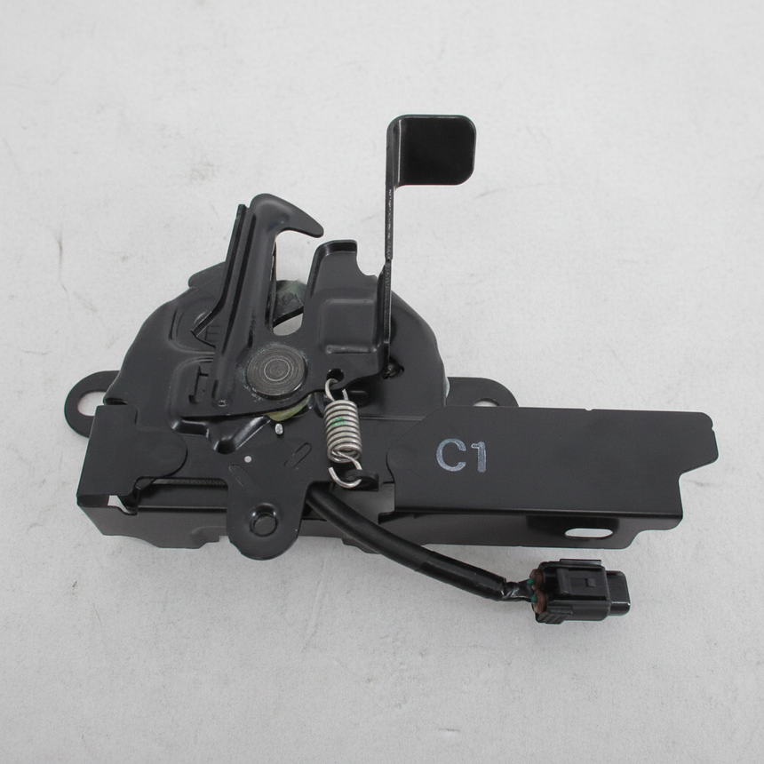2018-2025 Toyota Camry Genuine OEM Hood Latch with Anti-Theft - Middle Macro
