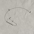 2019-2025 Ram 2500 3500 Hood Windshield Washer Hose OEM – Full View on light grey kraft paper