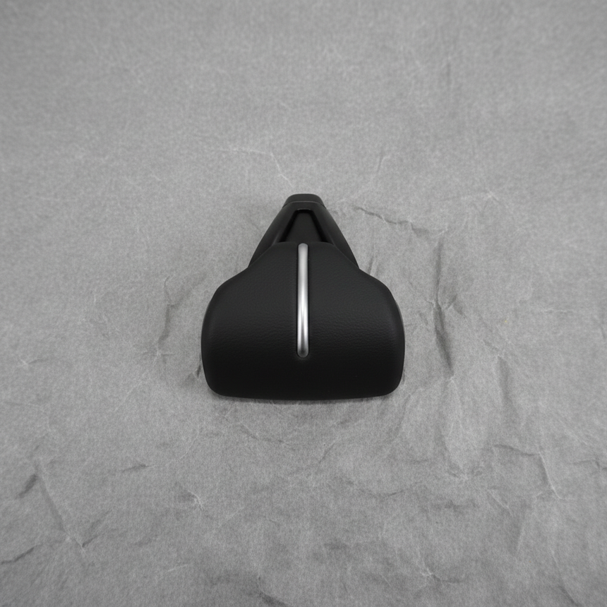 2017-2022 Honda CR-V OEM Deep Black Leather Shift Select Knob - Full View 2