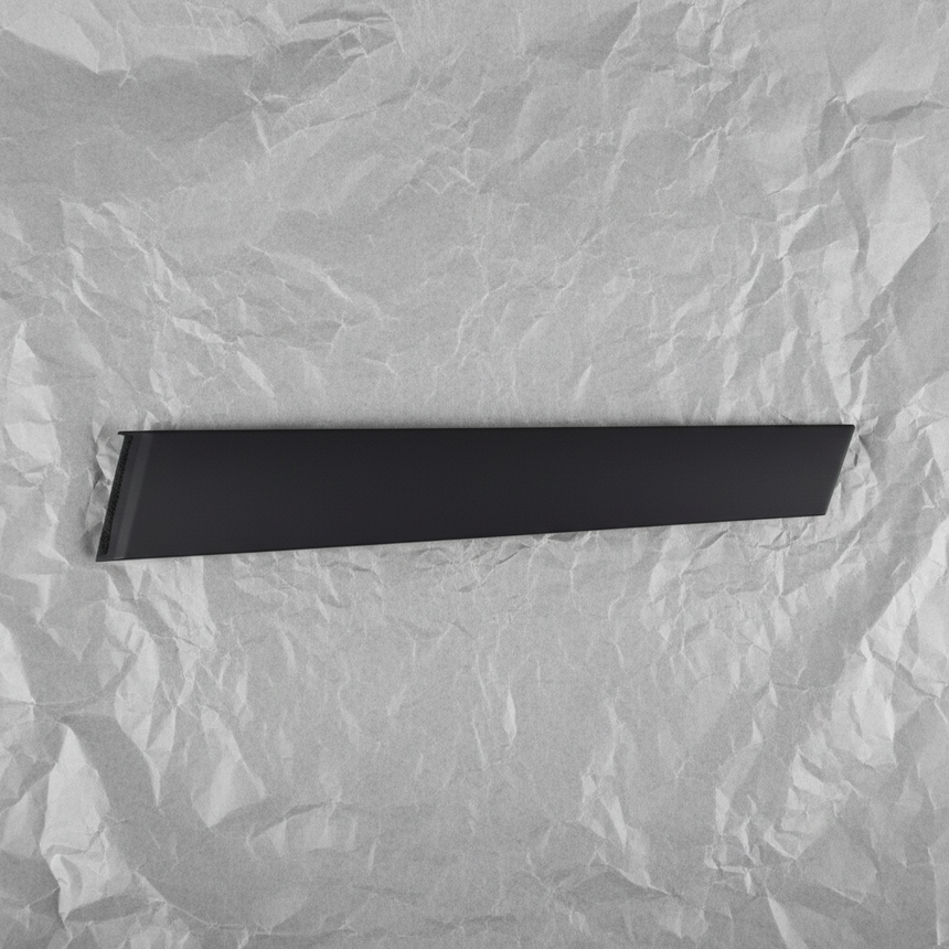 Genuine Nissan OEM Passenger Side Front Door Applique Trim Without Super Black - Full View 1