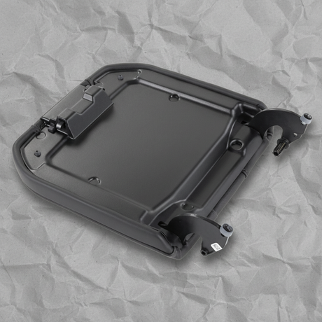2019-2023 Silverado 1500 2500HD 3500HD Genuine OEM Black Leather Armrest - Middle Detail 2
