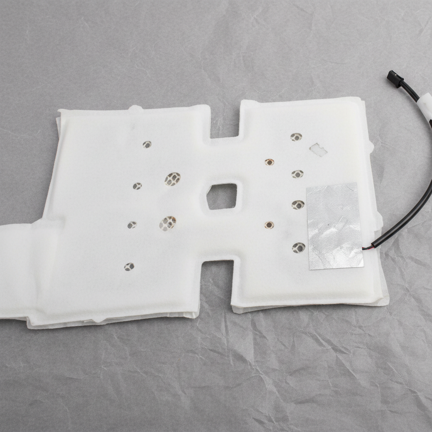 2014-2020 Suburban Tahoe Yukon Silverado Genuine OEM Front Seat Back Vent Fan Mat - Middle Detail