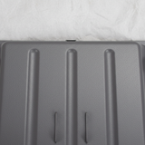 2005-17 Nissan Frontier OEM Instrument Panel Storage Compartment Steel Gray Macro Crop 2