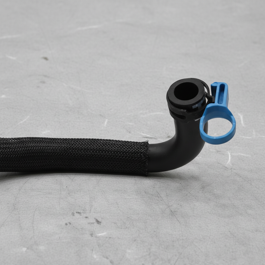 2017-2025 Ford F-250 F-350 F-450 F-550 Power Steering Hose 6.7L OEM - Top Detail
