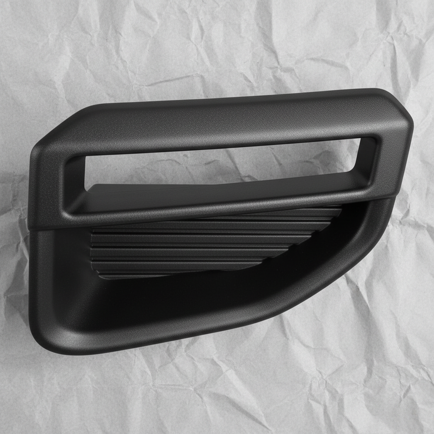 2020-2022 Ford F-250 F-350 F-450 Super Duty LED Fog Light Trim Bumper Molding OEM - Center Detail