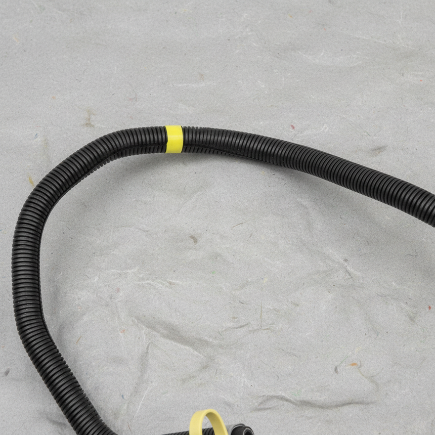 2020-2026 Silverado Sierra HD OEM Power Steering Fluid Cooler Hose 6.6L - Middle Macro