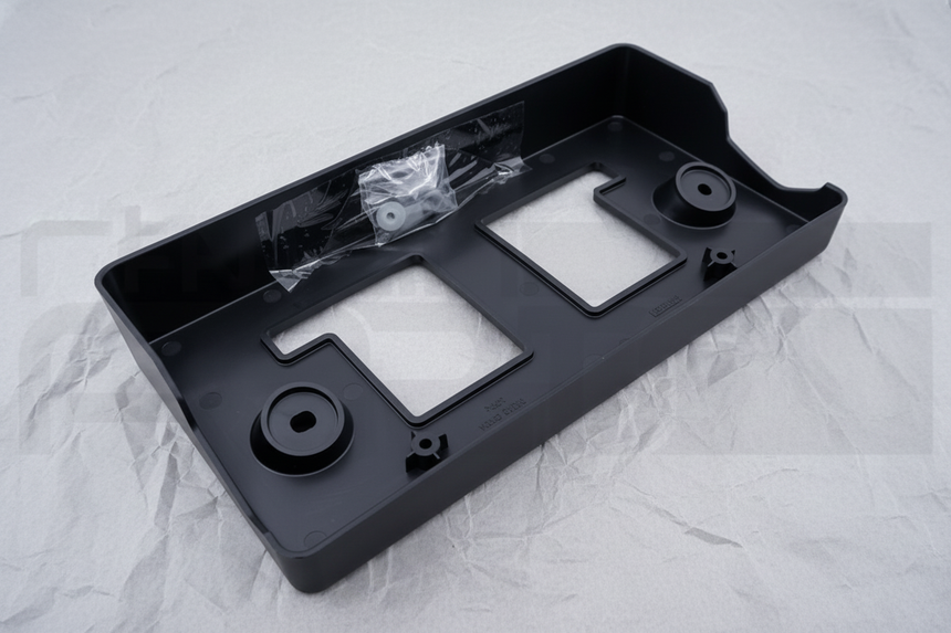 2020-2024 Nissan Titan Front License Plate Bracket - Full View