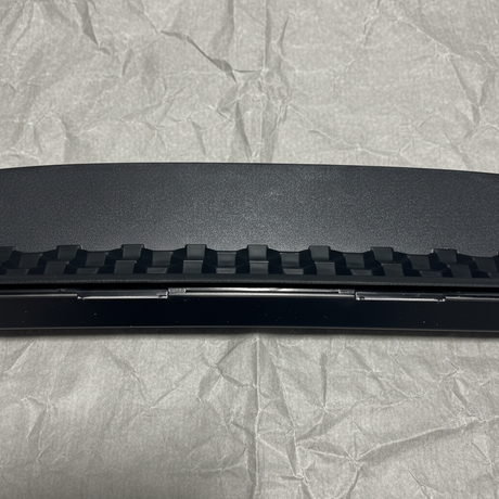 2020-2026 Jeep Gladiator Wrangler OEM Hood Scoop Vent Bezel Black - Middle Macro
