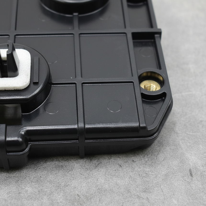 2016-2019 Nissan Sentra Genuine OEM Driver Side Radar Sensor Bracket - Bottom Detail