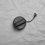Full View - Fuel Tank Filler Gas Cap on Grey Kraft Paper