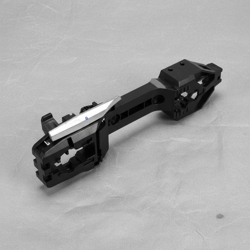 2019-2022 Nissan Altima OEM Passenger Side Door Handle Base - Full View Angle 2