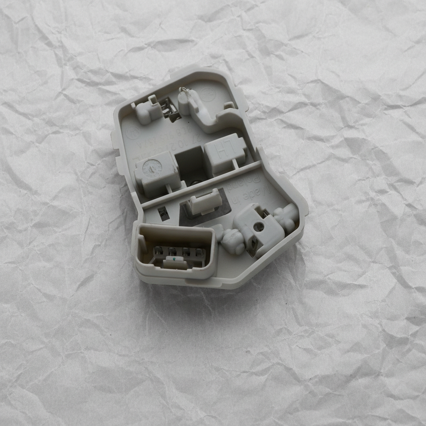 2009-2012 Volkswagen CC Inner Tail Lamp Bulb Holder Driver Side OEM - Full View 2