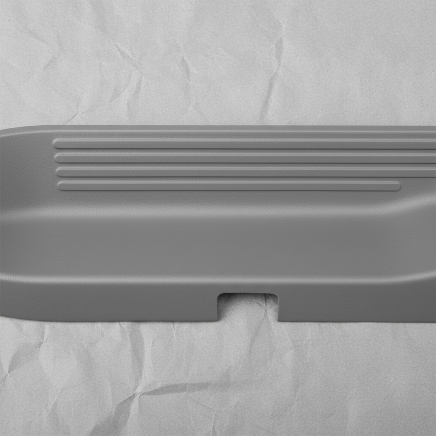 Genuine 2012-2021 Nissan NV1500 NV2500 NV3500 Driver Side Door Sill OEM - Middle Detail 2