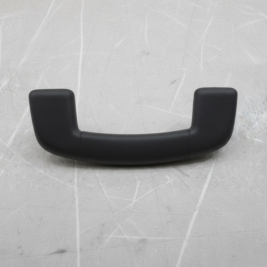 Volkswagen GTI Golf OEM Front Roof Grab Handle Black - Middle Detail