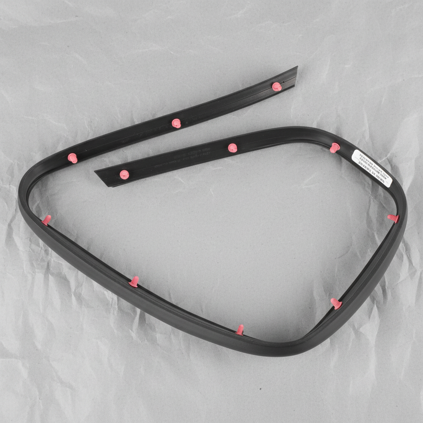 2016-2024 Chevrolet Camaro Driver Door Lower Auxiliary Weatherstrip Seal OEM - Top Detail