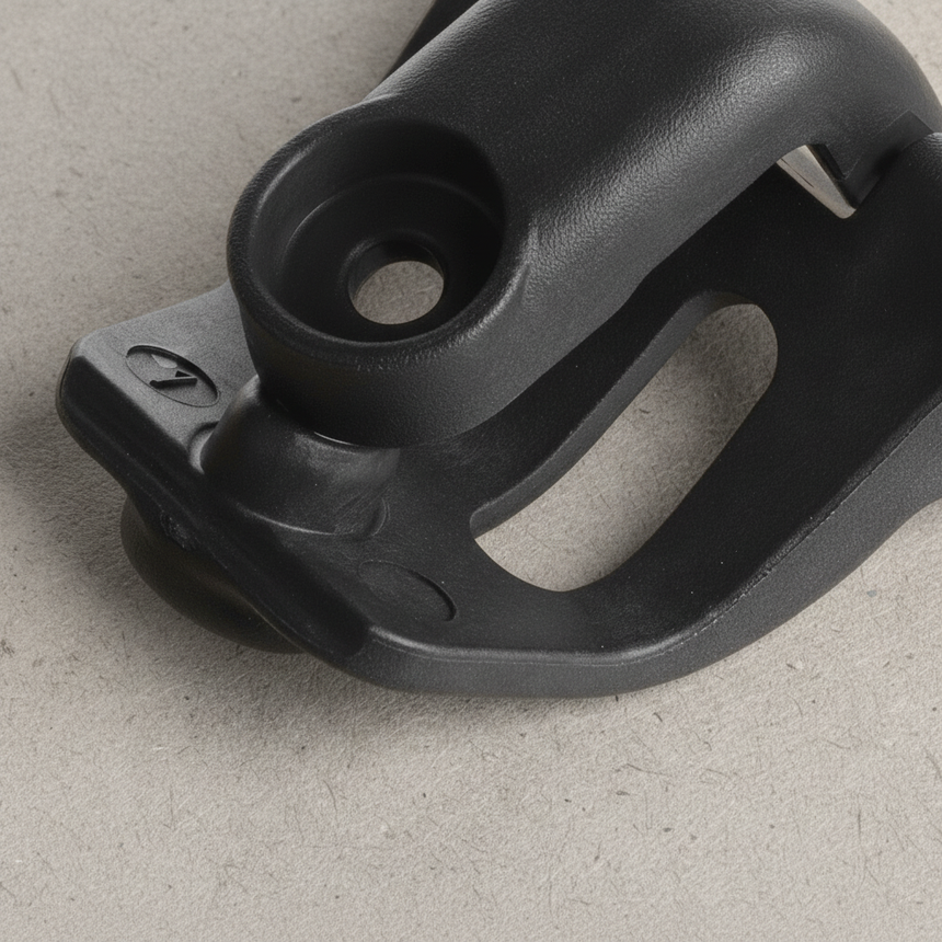 2018-2026 Jeep Wrangler OEM Genuine Folding Top Rail Clamp Retainer - Bottom Detail