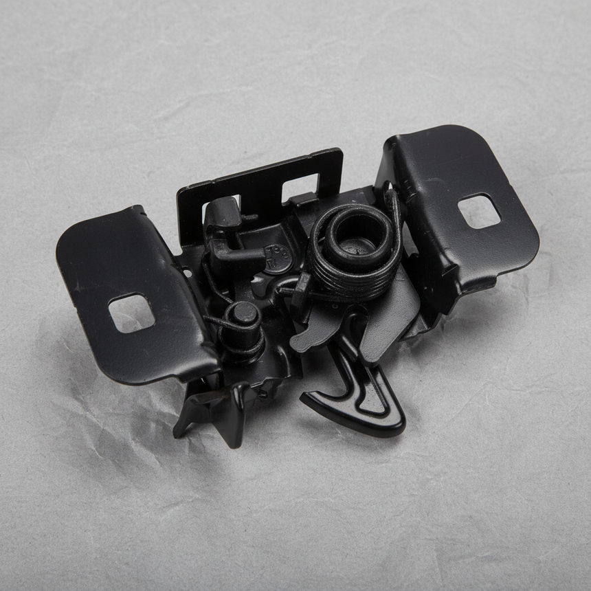 2018-2020 Buick Regal Sportback TourX Hood Primary Secondary Latch - Macro Detail