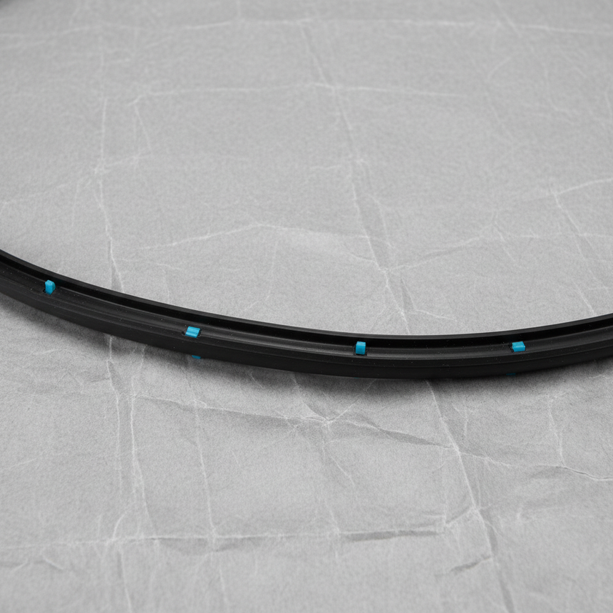 2005-21 Nissan Frontier Xterra OEM Passenger Side Front Door Weatherstrip - Bottom Detail