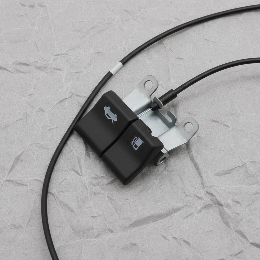 2018-2024 Nissan Murano Hood Latch Release Cable Genuine OEM - Macro Detail