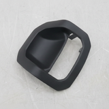 Jeep Wrangler OEM Driver Side Seat Back Release Bezel - Top Detail