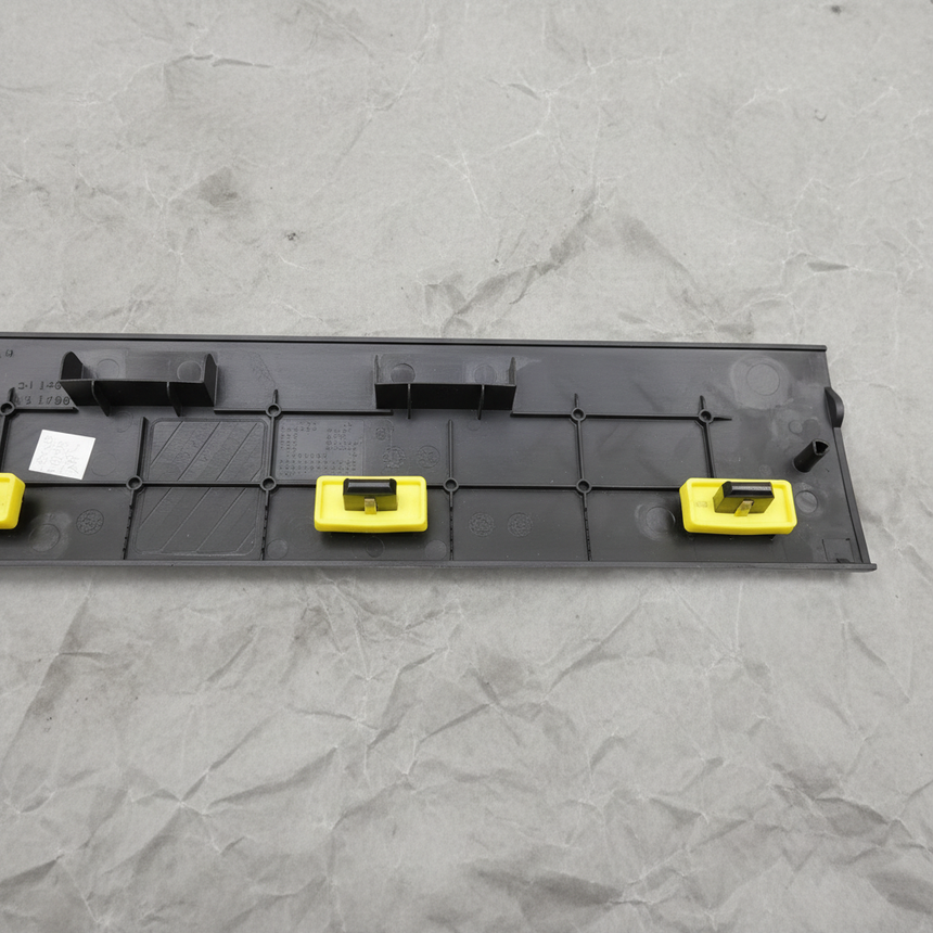 2009-2014 Ford F-150 Crew Cab Rear Door Scuff Plate - Alternate Bottom Detail