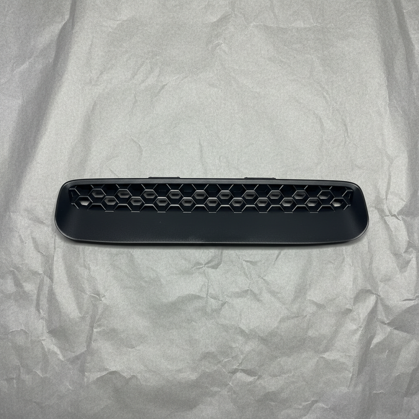 2020-2026 Jeep Gladiator Wrangler OEM Hood Scoop Vent Bezel Black - Full View