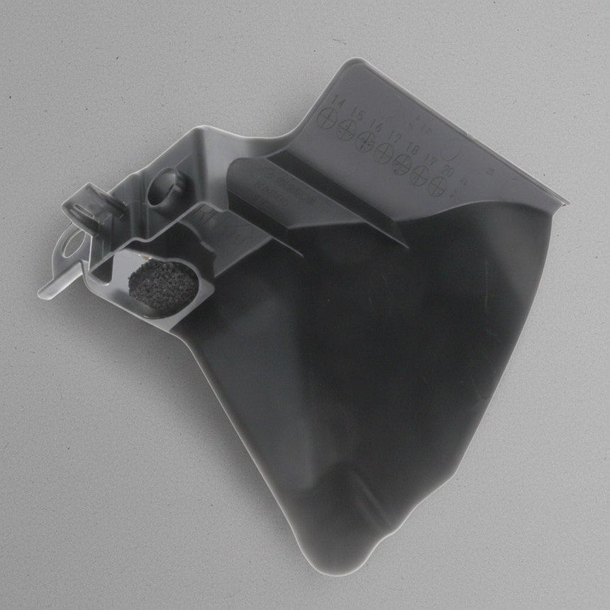 Mazda CX-3 OEM Passenger Side Radiator Support Splash Shield - Middle Detail