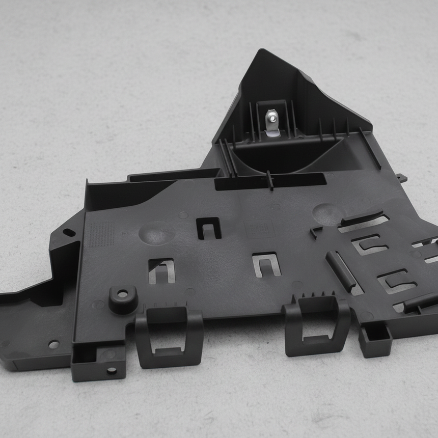 2019-2023 Sierra or Yukon 5.3, 6.2 Engine Control Module Bracket OEM – middle detail
