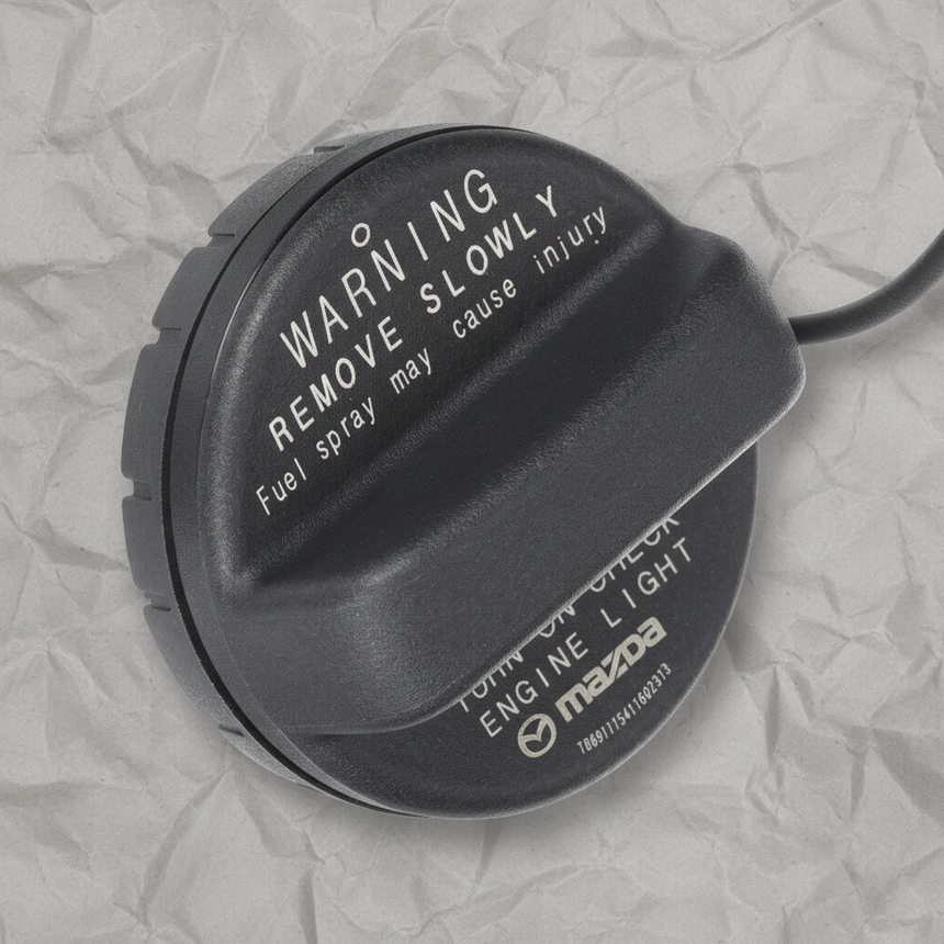 Macro Crop Middle - Fuel Tank Filler Gas Cap
