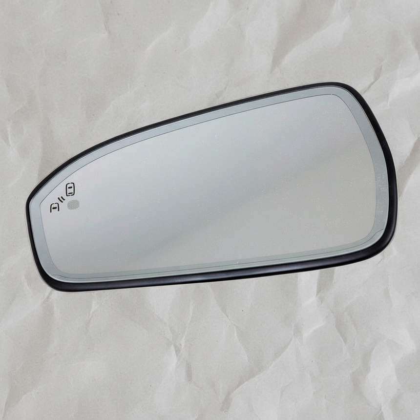 2013-2020 Ford Fusion Driver Side Mirror Glass – Top Detail